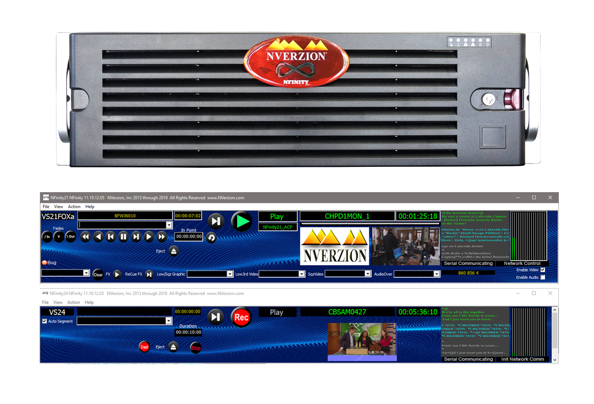 NFinity Broadcast Video Server